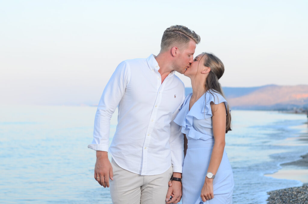 Couple kissing